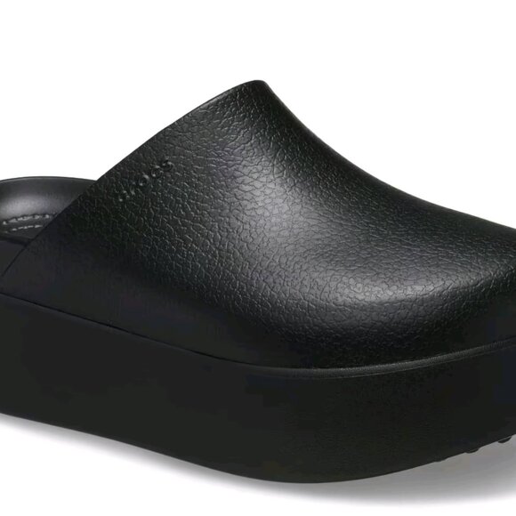 Crocs Platform Dylan Black Size 7 - BNWT - Picture 3 of 5